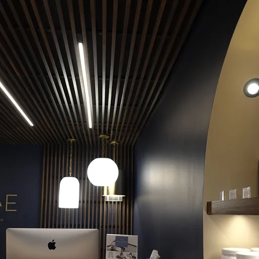 Office ceiling tile installation by Sterling Carpet One in Grand Forks 